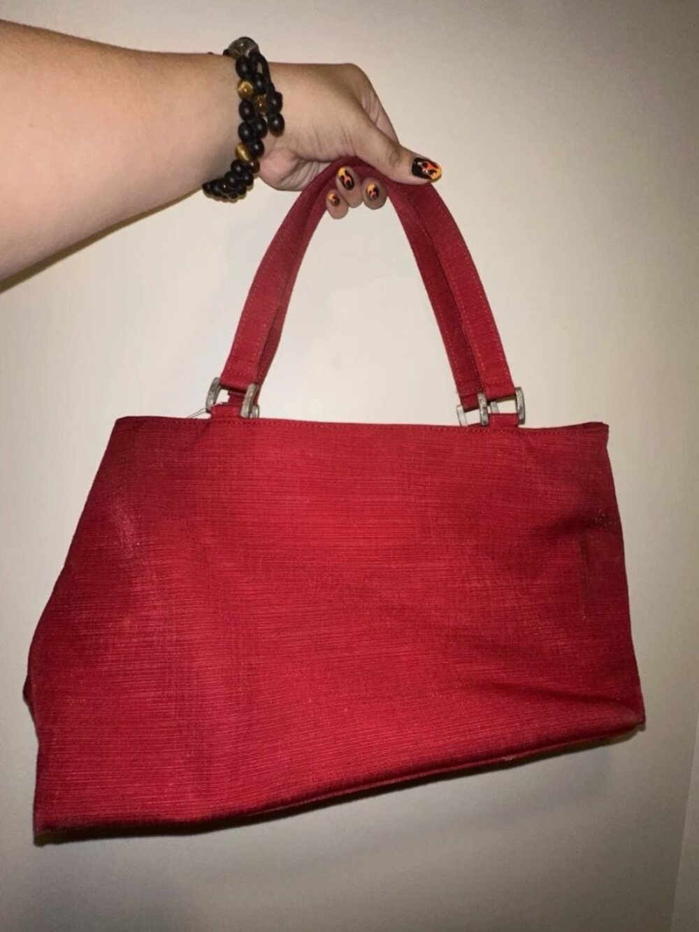 Basic Red Medium Size Purse